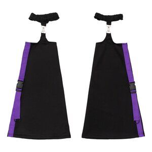 Uzurai Cyberpunk Tech Black Purple Leg Warmer